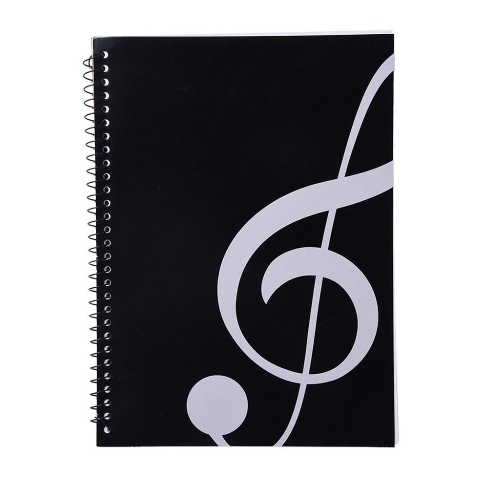 Blank Sheet Music Notebook - 50 Trang Âm Nhạc Tờ Xoắn