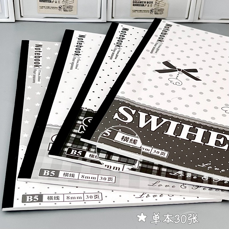 4 Packs of Black and White Ang - đánh giá và giá Blank Sheet Music Notebook