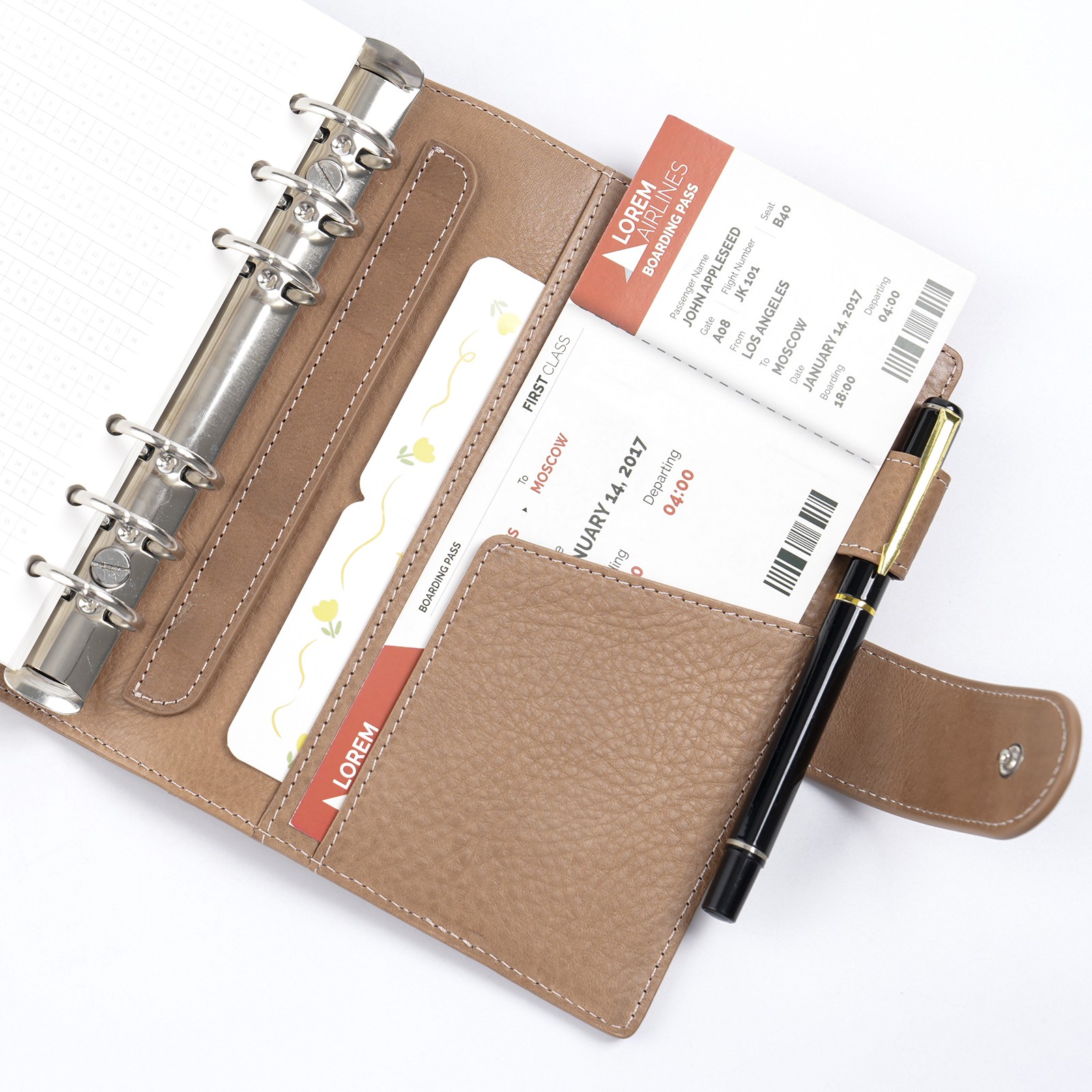 Moterm Franklin Covey Compact  - đánh giá và giá Vintage Leather Journal Notebook