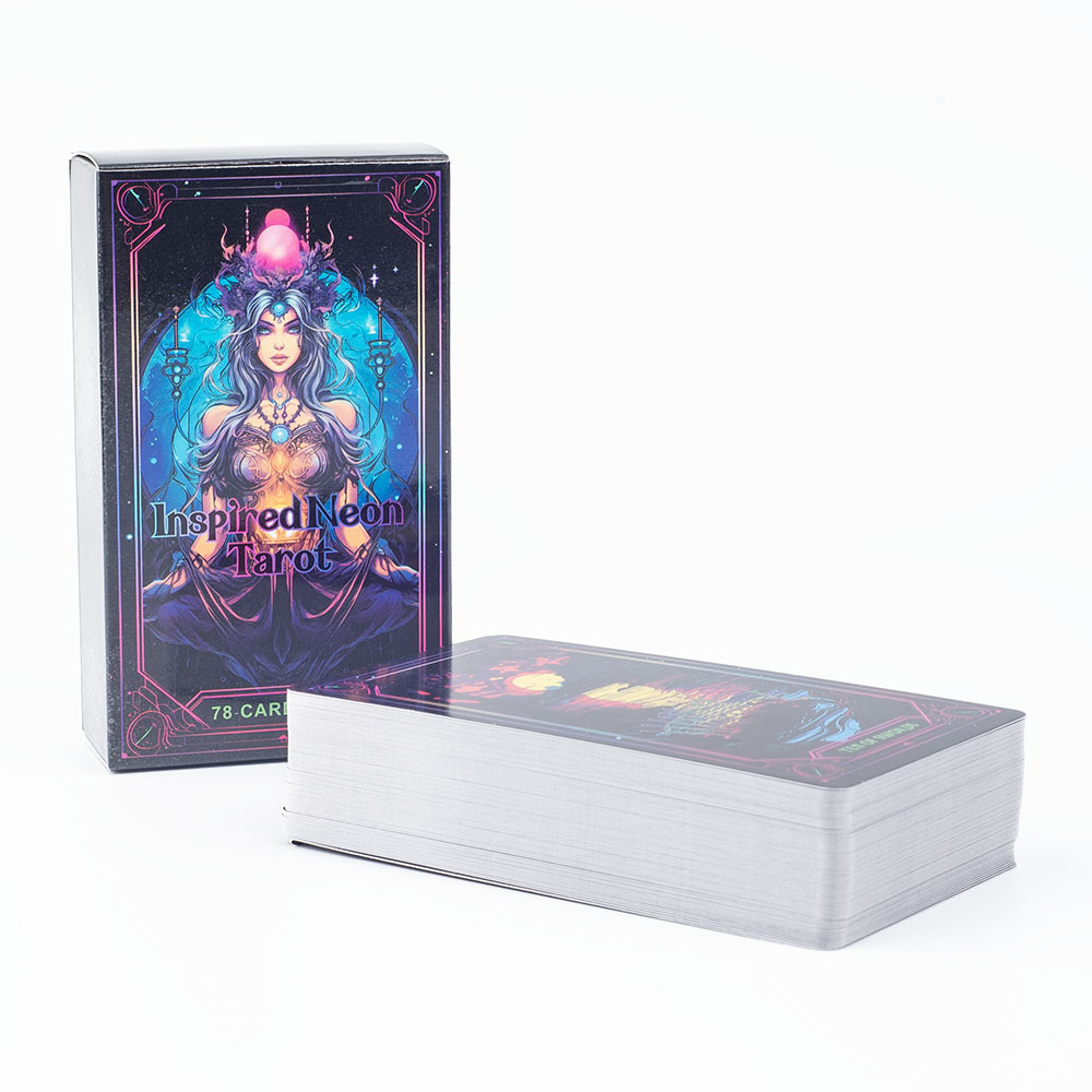 Inspired Neon Tarot Deck 78 Ca - đánh giá và giá Tarot Deck With Guidebook