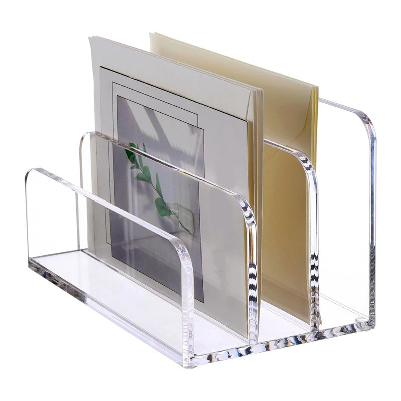 Voltvibe-3 Sections Clear Acry - đánh giá và giá Clear Acrylic Book Stand Holder