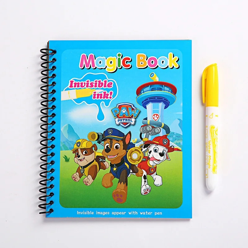 Paw Patrol Reusable Magic Wate - đánh giá và giá Reusable Water Magic Coloring Book